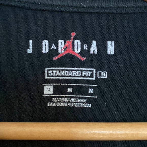 Nike Air Jordan Shirt Mens Black TWO3 Sellout Graphic Inspired Flu Game - Picture 7 of 8